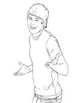 coloriage high school musical troy hausse les epaules